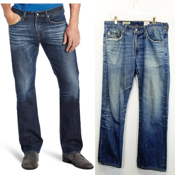 Adriano Goldschmied Jeans 31 Protege Cotton Straight Mid Rise Retro 90s - Picture 1 of 11